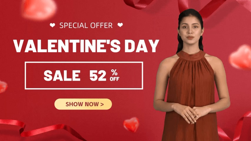 valentine's day video templates