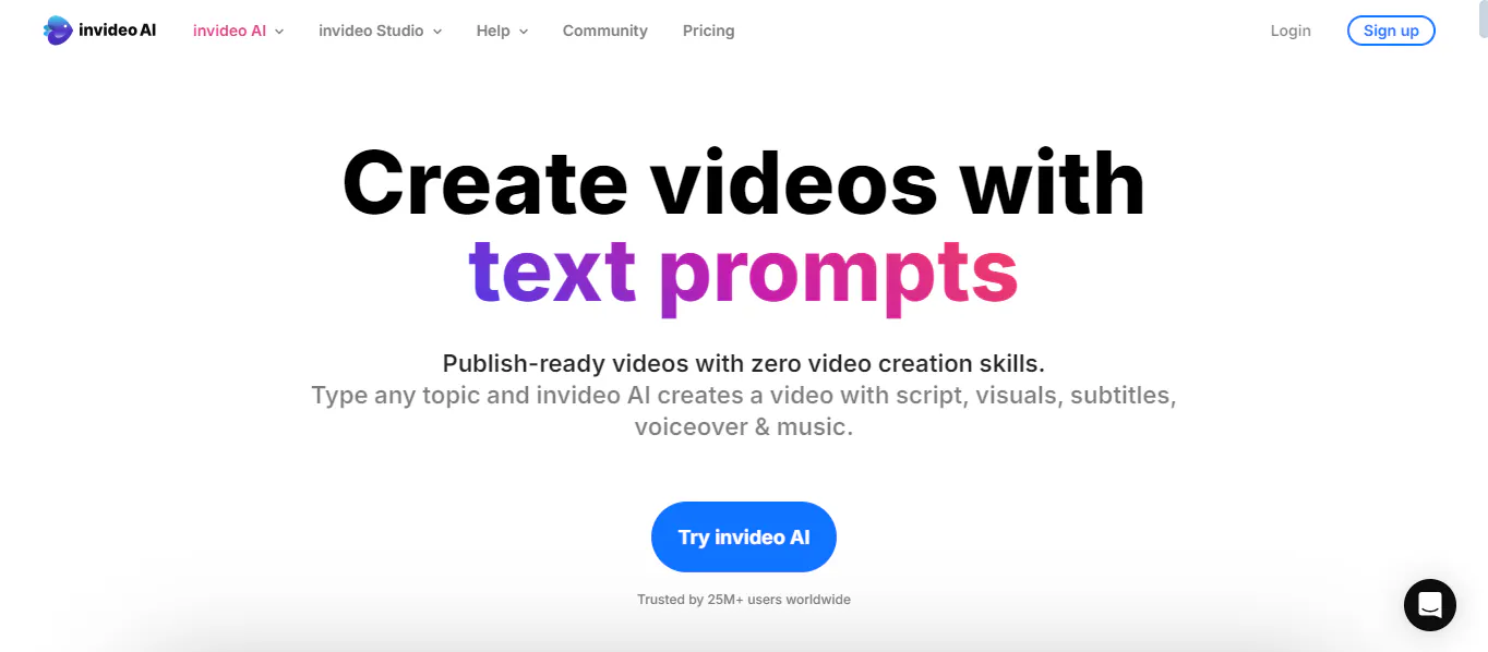 invideo ai video generator