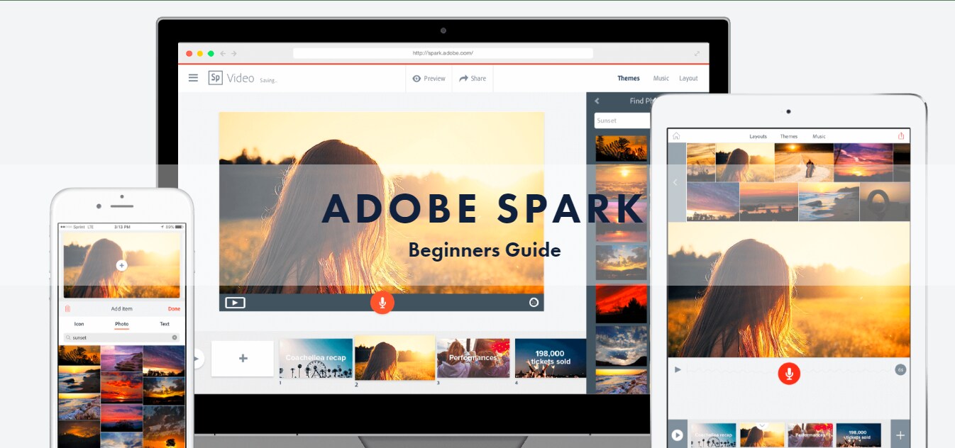 adobe spark free video maker