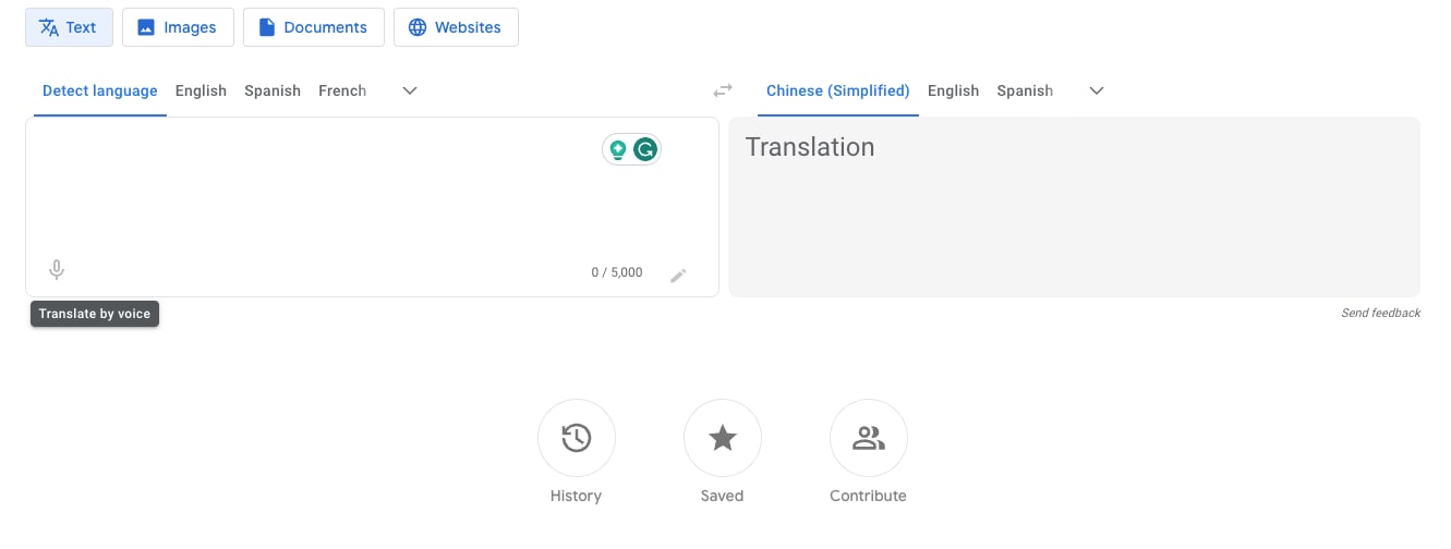 google translate online