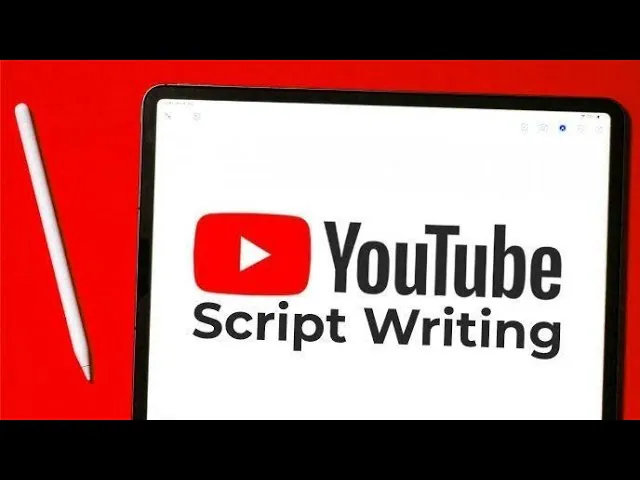 crafting youtube video script