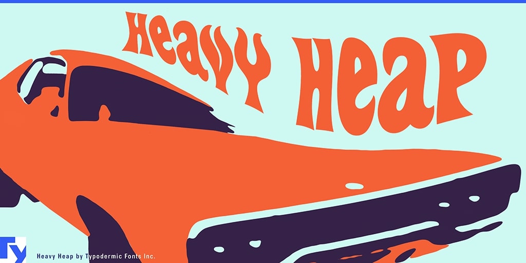 heavy heap youtube thumbnail font