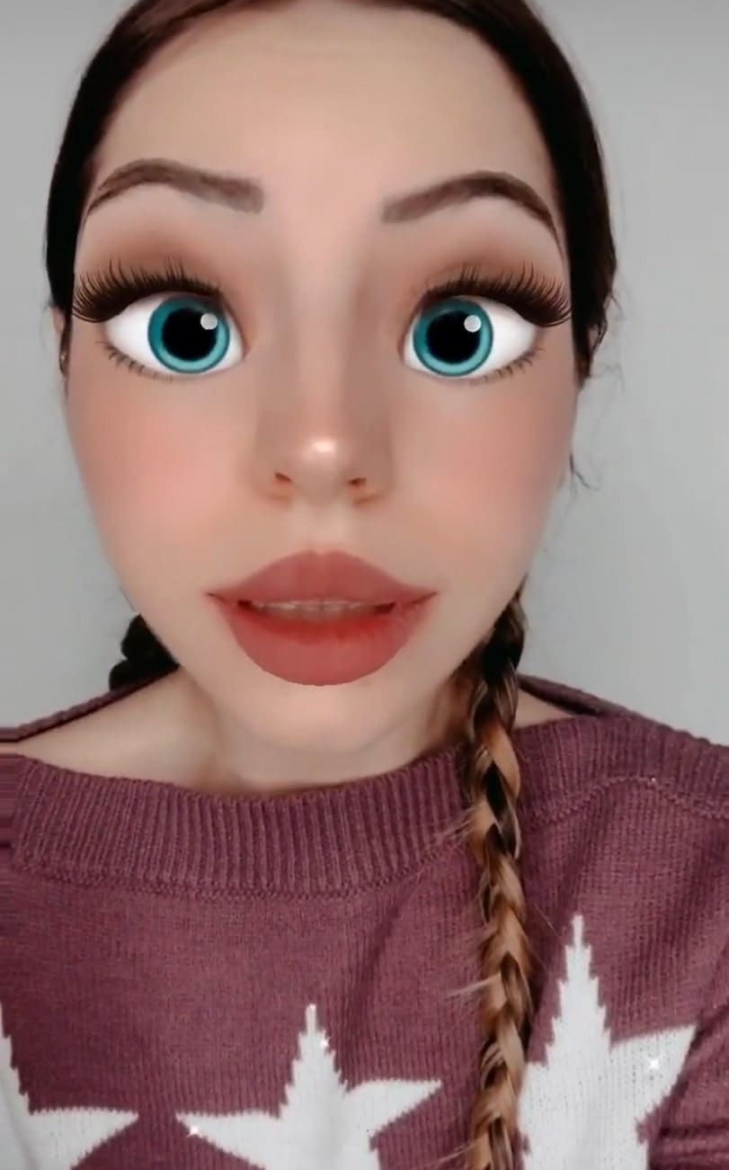 anime eyes instagram trending filter