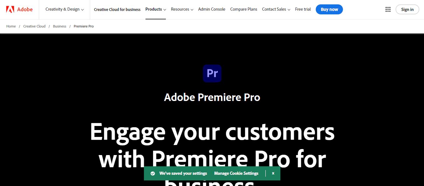 adobe premiere pro software