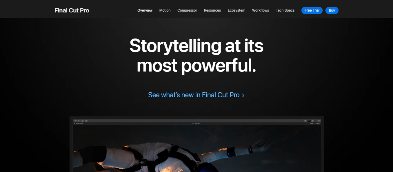 final cut pro software