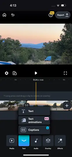 splice-video-editor-add-transition-and-elements