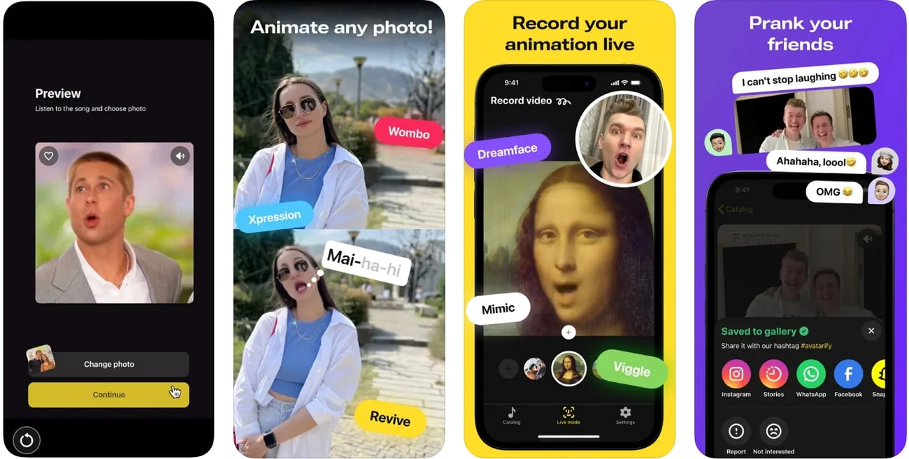 avatarify picture sing app