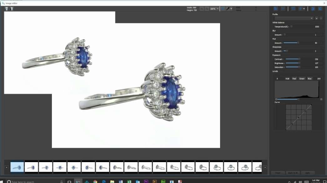 edit your 360 jewelry photos
