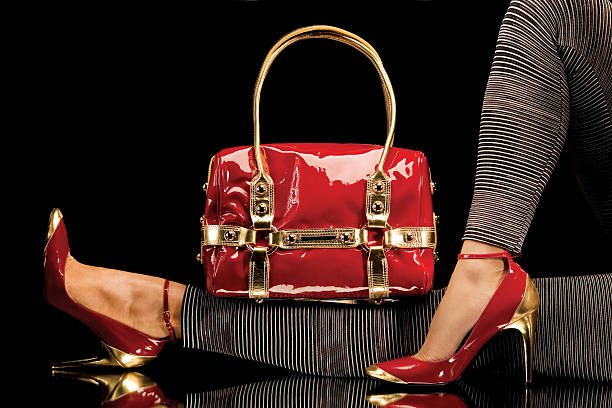 red luxury bag