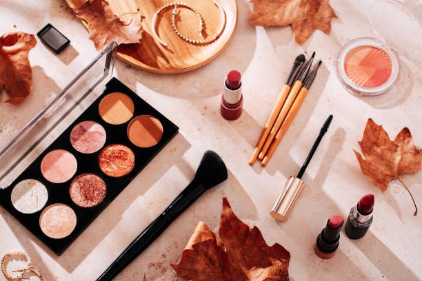 autumn makeup concept
