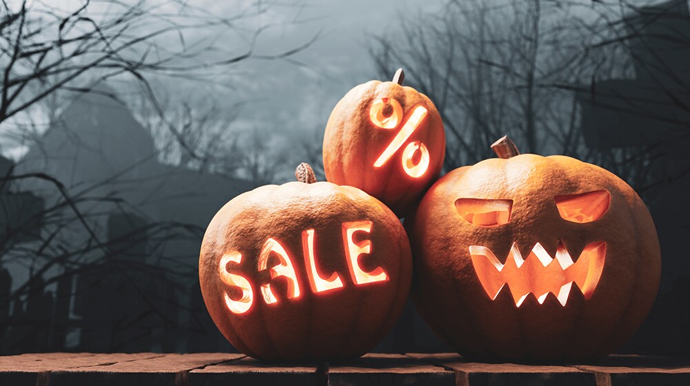 halloween-themed ads