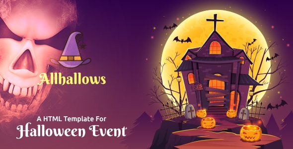halloween-themed-web-page