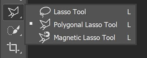 lasso selection tools for a photoshop background blur