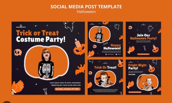 halloween social media ads