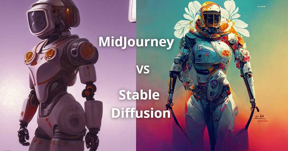 midjourney vs stable output image