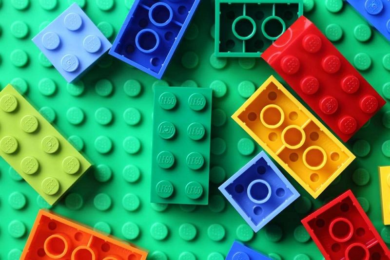 professional product photography for lego bricks