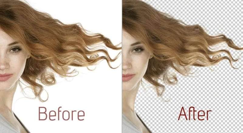 remove white backgrounds from images in photoshop