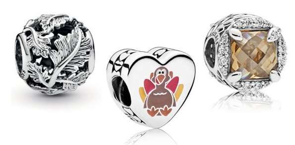 thanksgiving charms and pendants